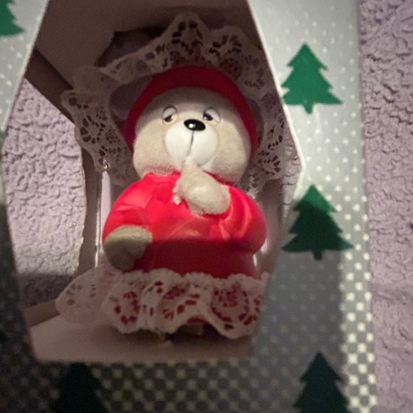 Vintage Christmas ornament. Li’l Christmas mouse. - Picture 3 of 6